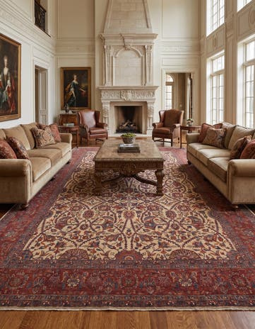 11' 1 x 16' 2 Hand Knotted Ariana Ziegler Rug