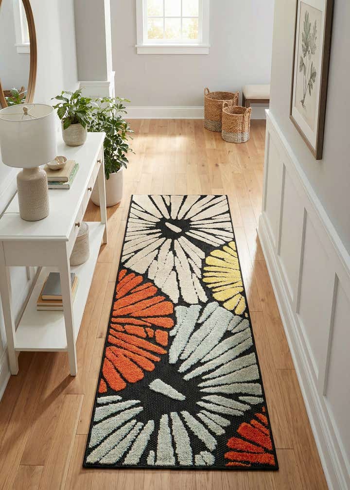 2' x 5' Easy-Clean Casablanca Indoor / Outdoor Runner Rug