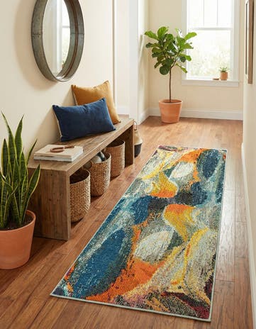 2' x 6' Washable Haerfest Runner Rug