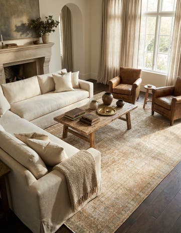 9' 7 x 11' 6 Hand Knotted Ultra Vintage Persian Wool Rug
