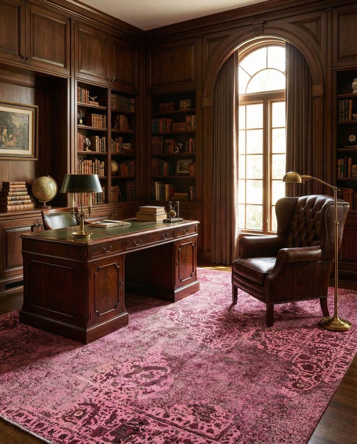 Detail image of 9' 9 x 12' 10 Vintage Royal Wool Rug