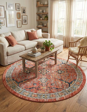 6' x 6' Lola Round Rug