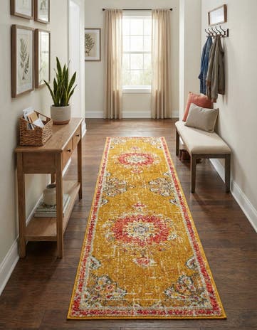 Gold Madeline Runner Rug