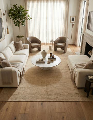 8' 11 x 12' 4 Hand Knotted Darya Wool Rug