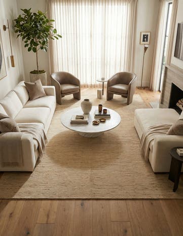 8' 11 x 12' 4 Hand Knotted Darya Wool Rug