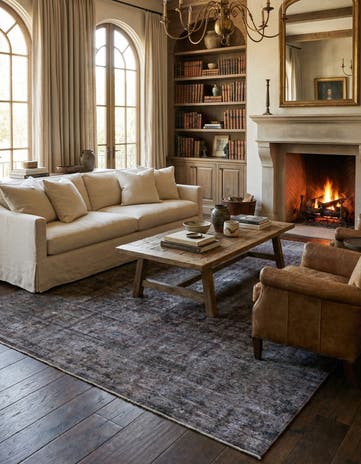 9' 10 x 12' 8 Hand Knotted Ultra Vintage Persian Wool Rug