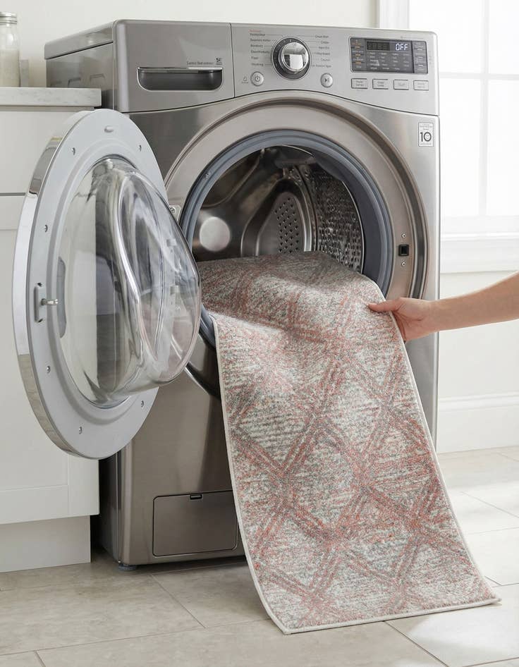 Detail image of 2' x 6' Kamala Washable Runner Rug