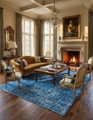 9' 2 x 13' 3 Vintage Royal Wool Rug