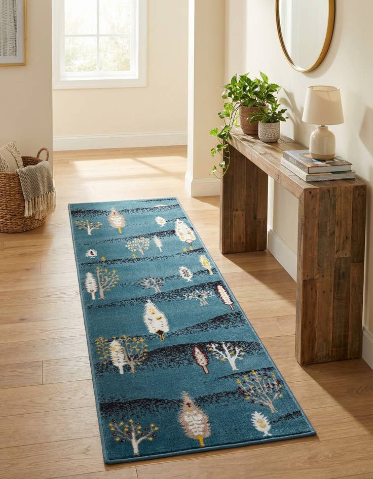 Detail image of 2' x 6' 1 Laguna Runner Rug