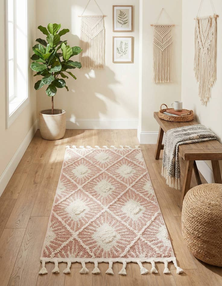 Detail image of 2' x 4' Boho Runner Rug