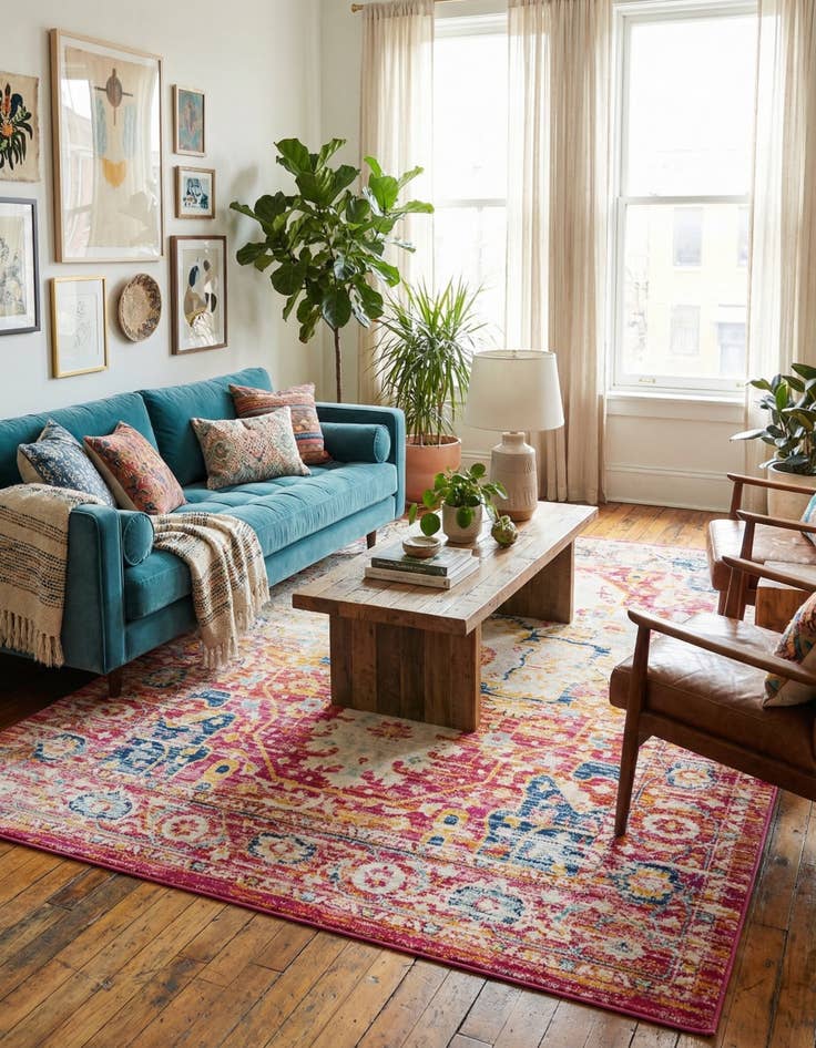 Detail image of 10' x 14' Madeline Vintage Rug