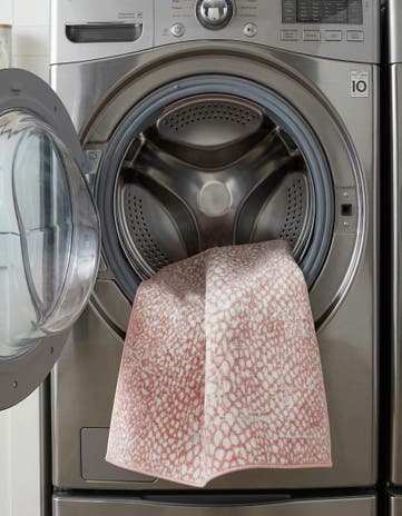 Rose Pink Kamala Washable Rug