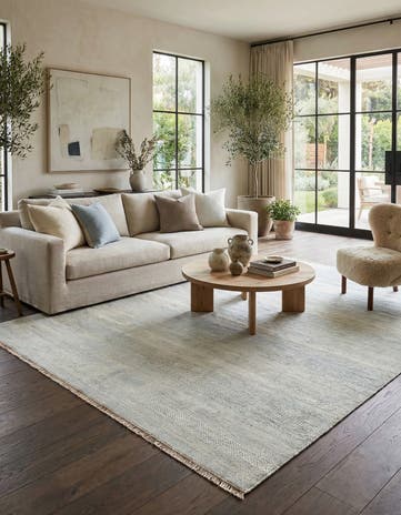 7' 11 x 9' 9 Kamla Wool Rug