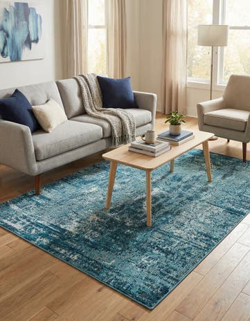 Blue Starlight Rug