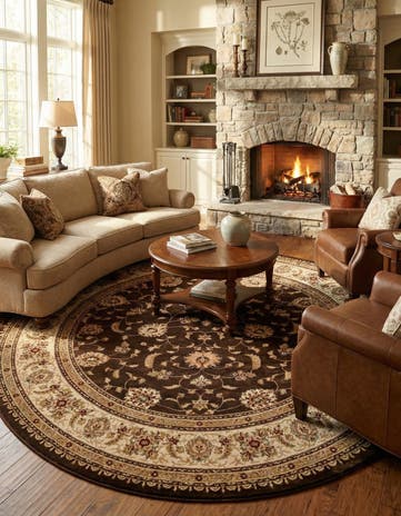 13' x 13' Aditi Round Rug