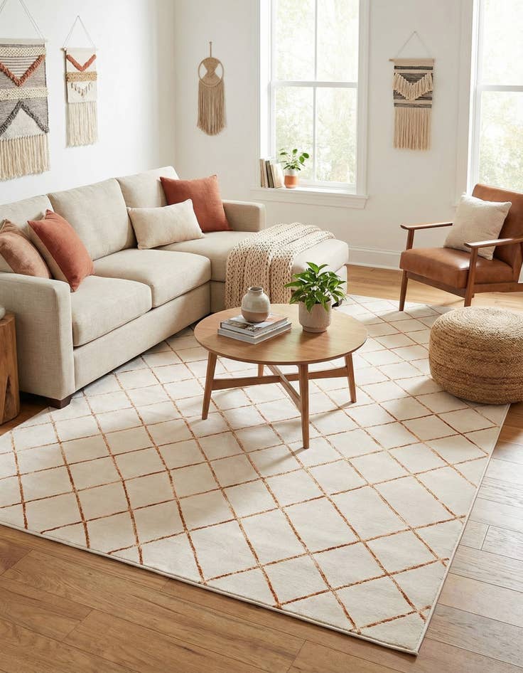 Detail image of 10' x 13' Vogue Geo Rug