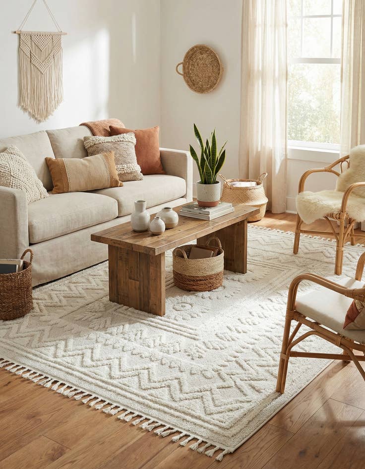 Detail image of  7' 10 x 10' Boho Rug