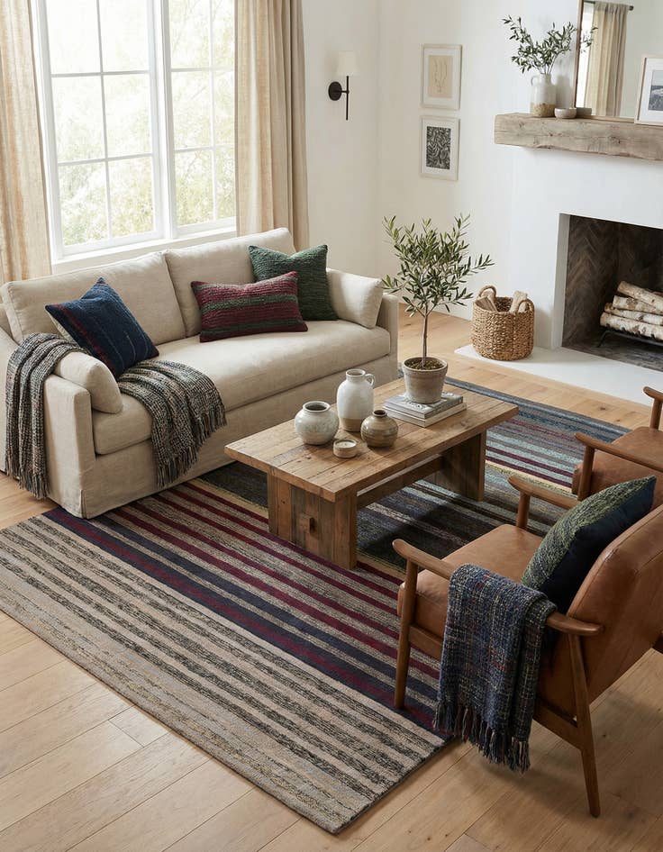 Detail image of 8' 1 x 10' 1 Luna Rug