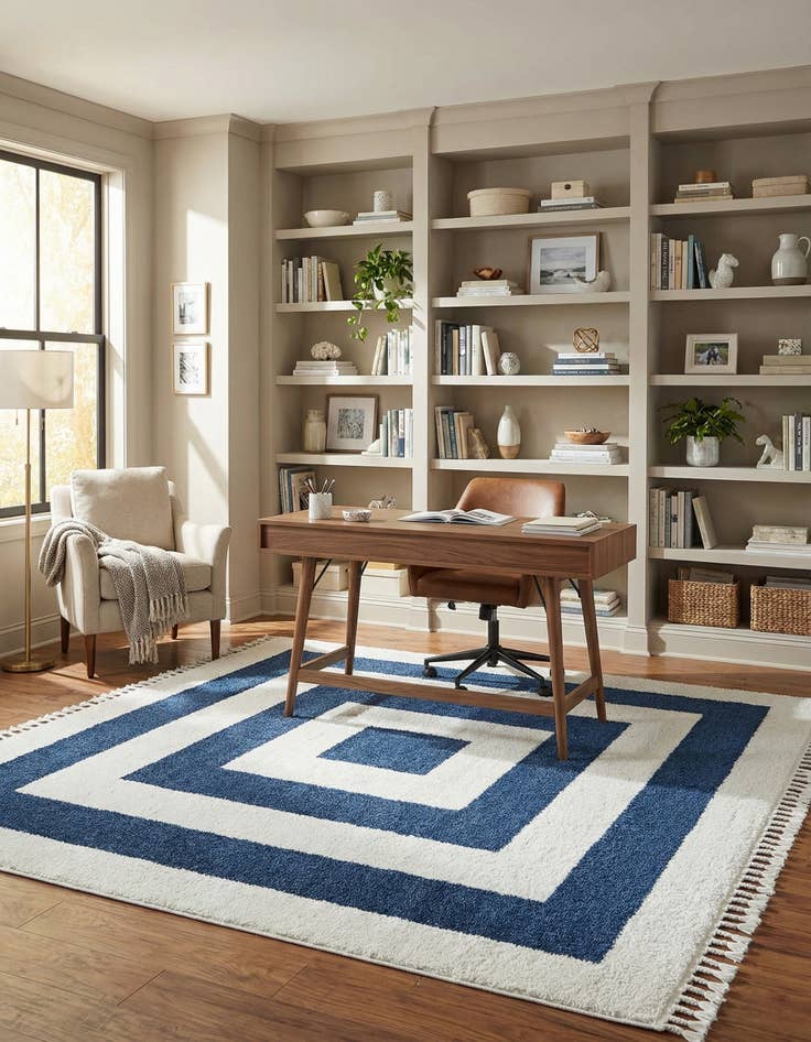 Detail image of  7' 10 x 7' 10 Boho Square Rug