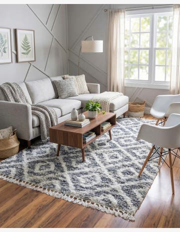 9' x 12' 2 Lagom Shag Rug