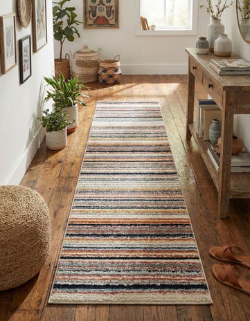 Ivory Tagine Runner Rug