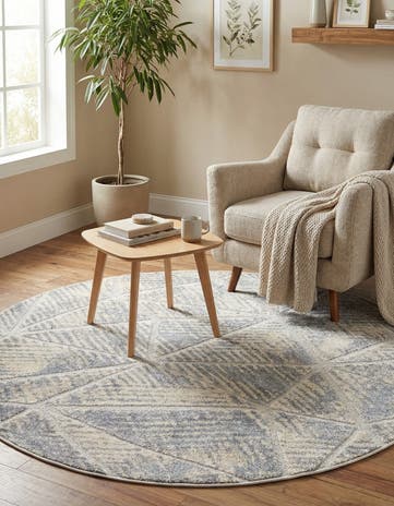 5' 3 x 5' 3 Arlo Round Rug