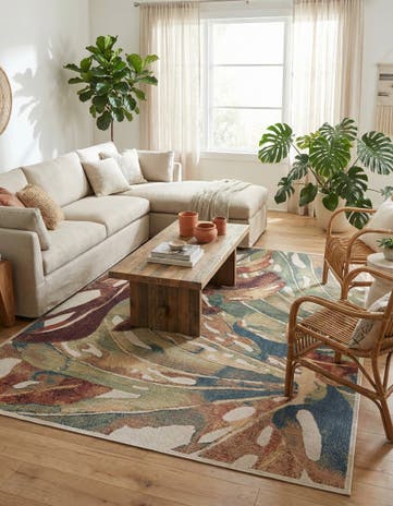 10' x 13' Easy-Clean Baja Indoor / Outdoor Rug