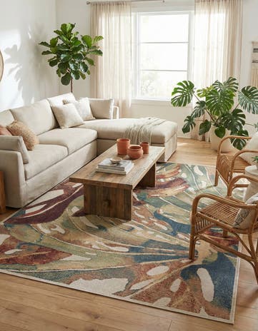 10' x 13' Easy-Clean Baja Indoor / Outdoor Rug
