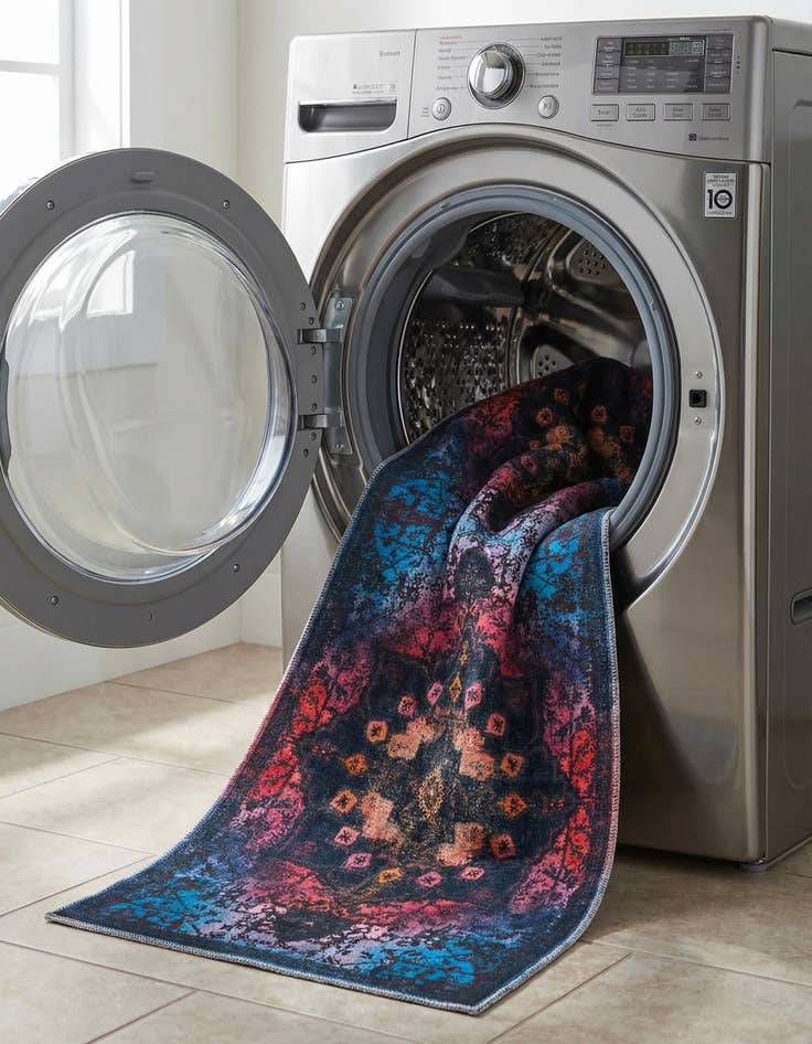 Detail image of 2' 7 x 12'  Washable Renaissance Runner Rug