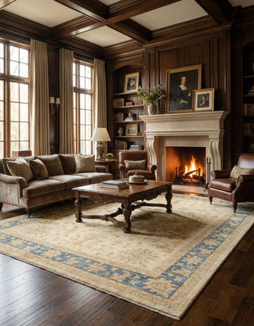8' 3 x 11' 5 Kaizar Wool Rug