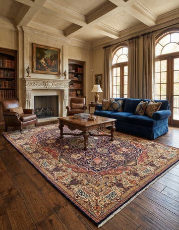 9' 8 x 12' 7 Kashmar Wool Rug