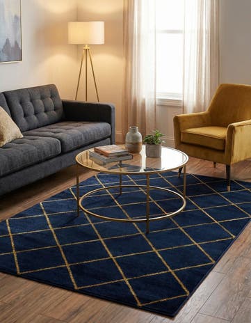 5' 3 x 7' Vogue Geo Rug