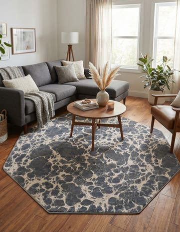 7' x 7' Oasis Octagon Rug