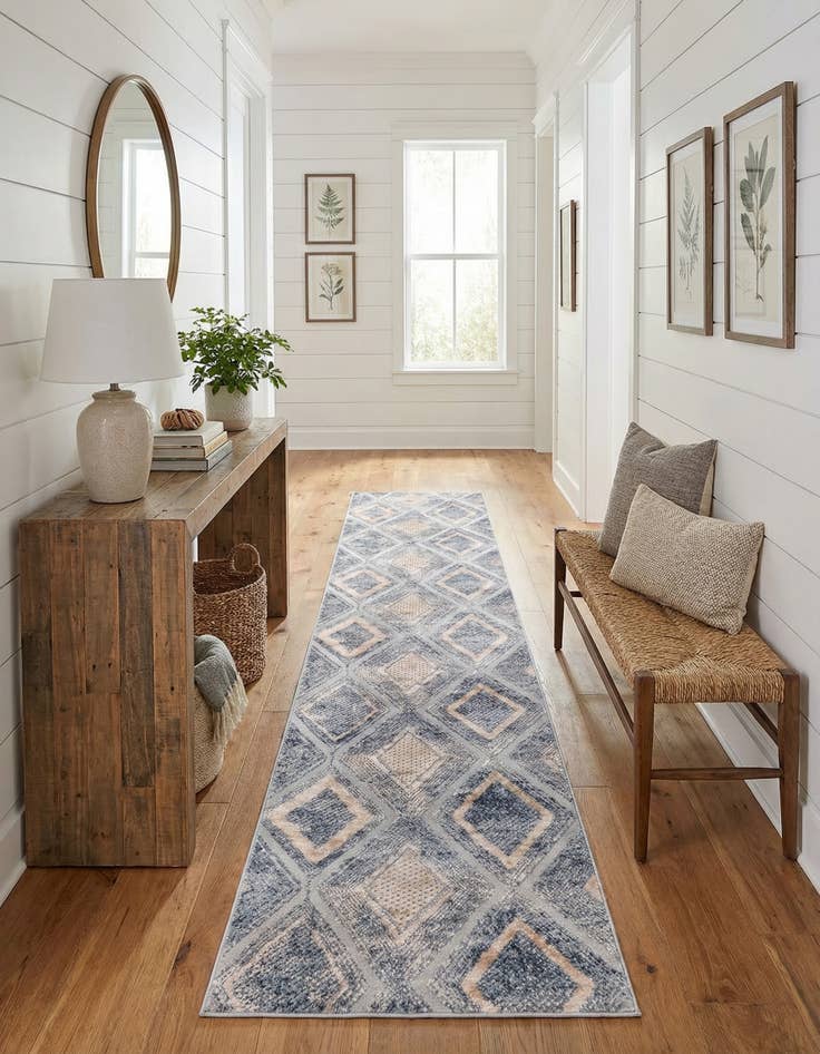 Detail image of 2' 7 x 13' Caspian Runner Rug