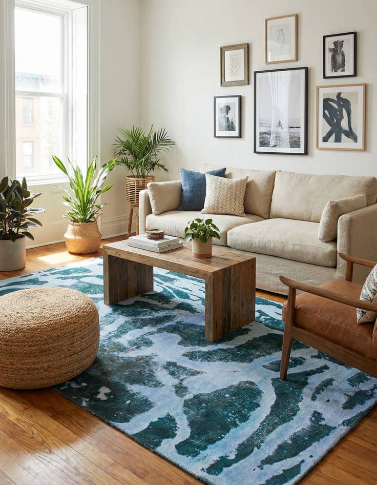 Detail image of 5' x 8' 3  Hand Knotted Ultra Vintage Persian Wool Rug