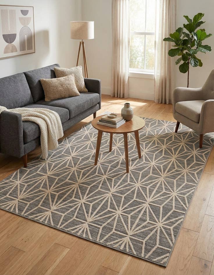 Detail image of Jill Zarin 4' x 6' Uptown Fifth Avenue Rug