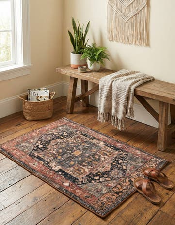 Muted Rust Medina Rug
