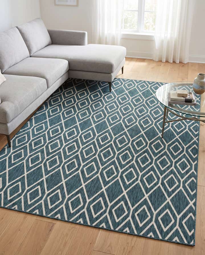 7' x 10' Easy-Clean Jill Zarin Turks and Caicos Indoor / Outdoor Rug