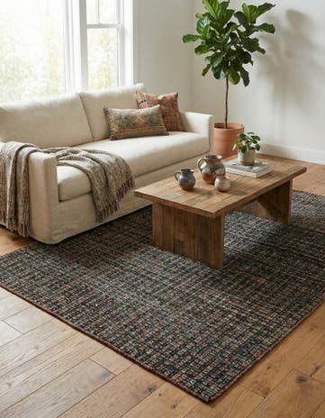 5' x 6' 9 Hand Knotted Darya Wool Rug