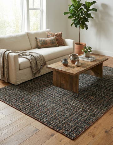 5' x 6' 9 Hand Knotted Darya Wool Rug