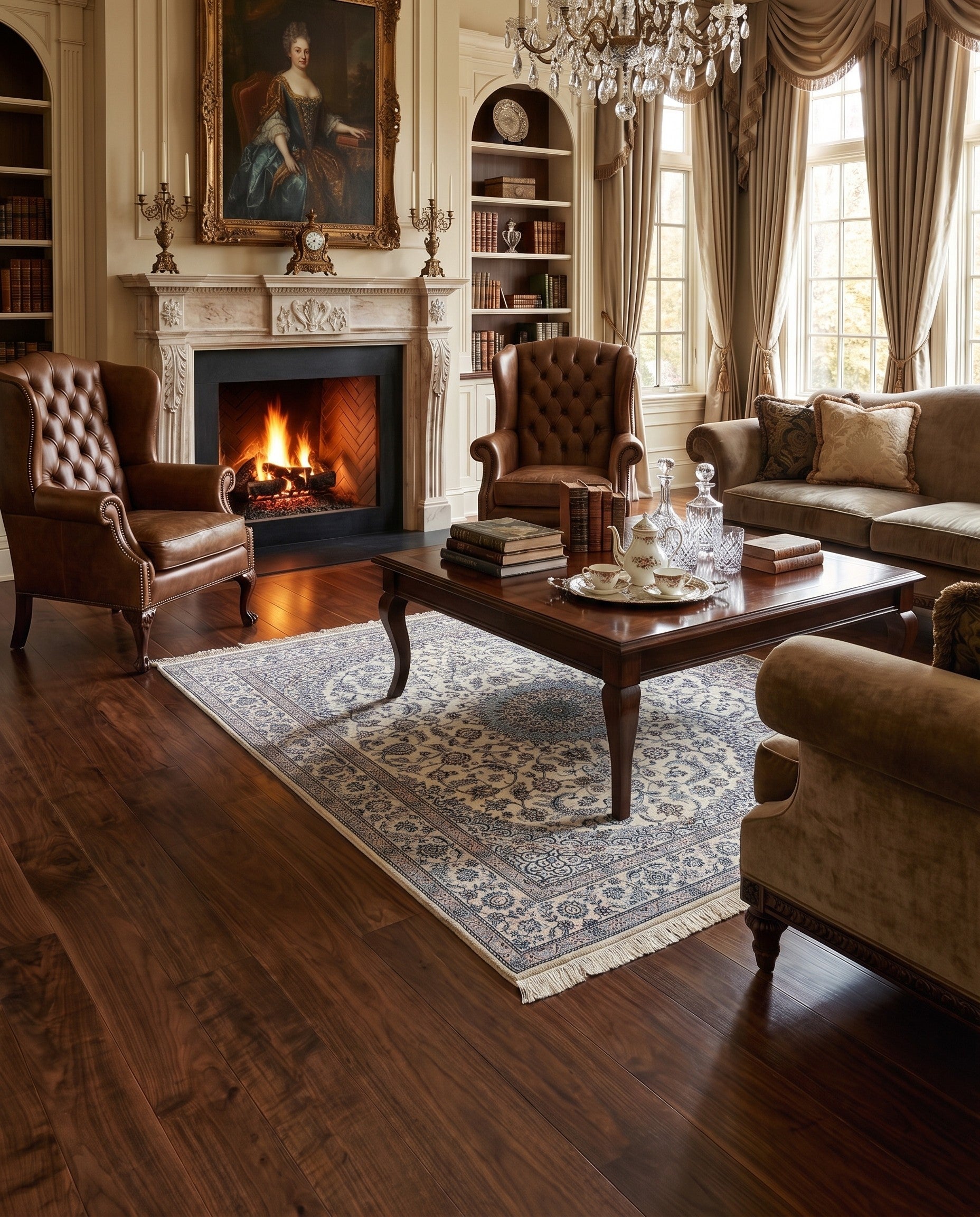 4' 3 x 6' 8 Nain Rug