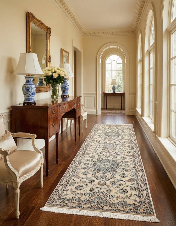 Detail image of  2' 11 x 8' 11 Nain Rug