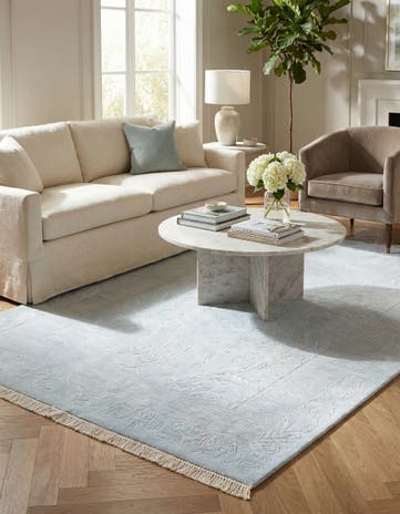 5' 6 x 7' 9 Hand Knotted Darya Wool Rug