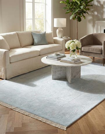 5' 6 x 7' 9 Hand Knotted Darya Wool Rug
