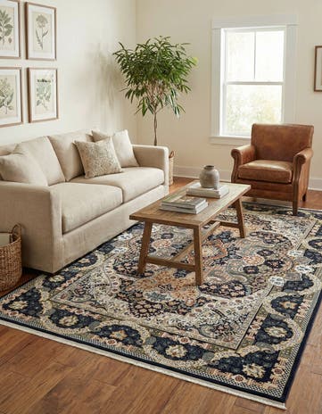7' 1 x 10' Nain Design Rug