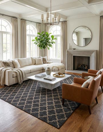 9' 1 x 11' 8 Hand Knotted Darya Rug