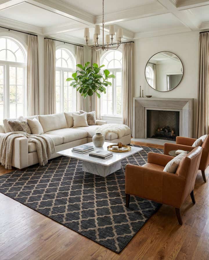 9' 1 x 11' 8 Hand Knotted Darya Rug