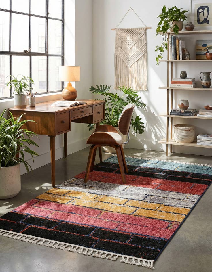 Detail image of 5' x 8' 3 Cherokee Rug