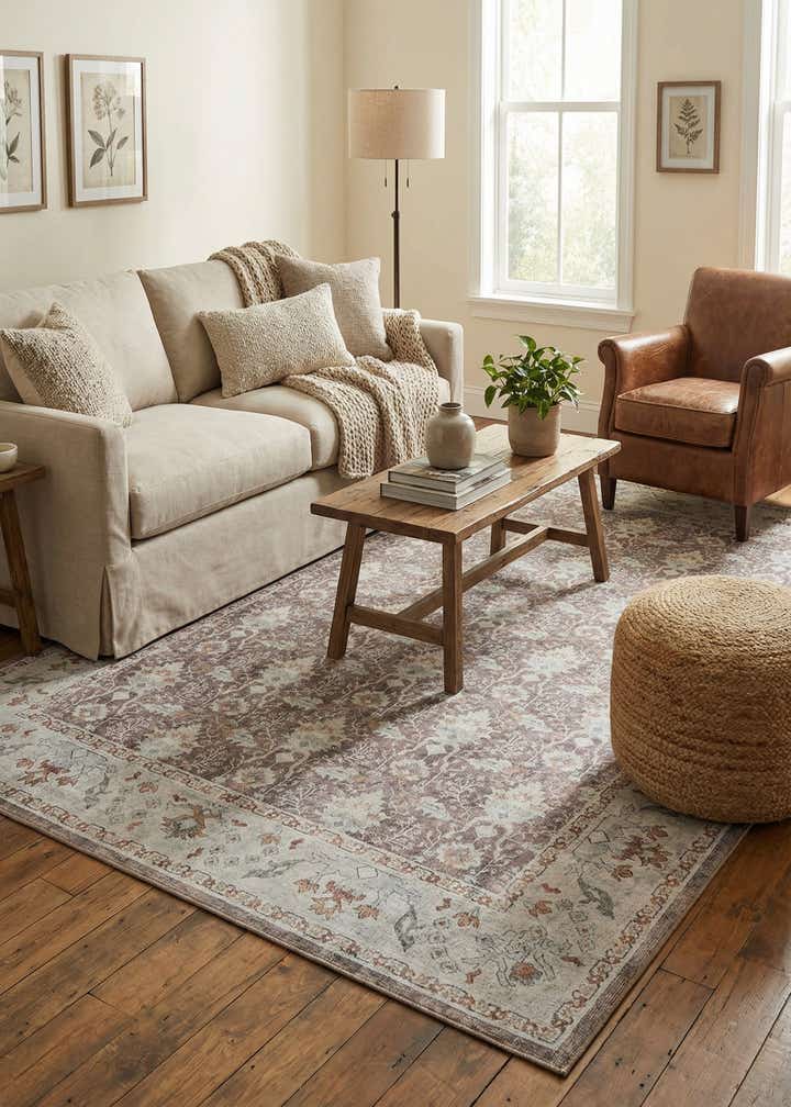 8' 4 x 12' Washable Timeless Rug