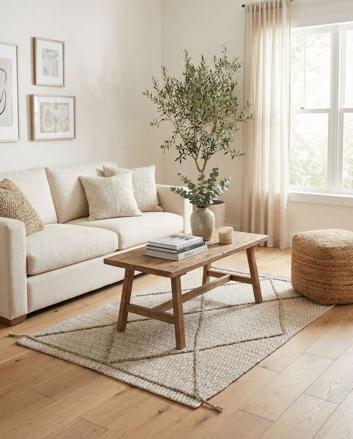3' 9 x 6' 1 Hand Knotted Darya Wool Rug